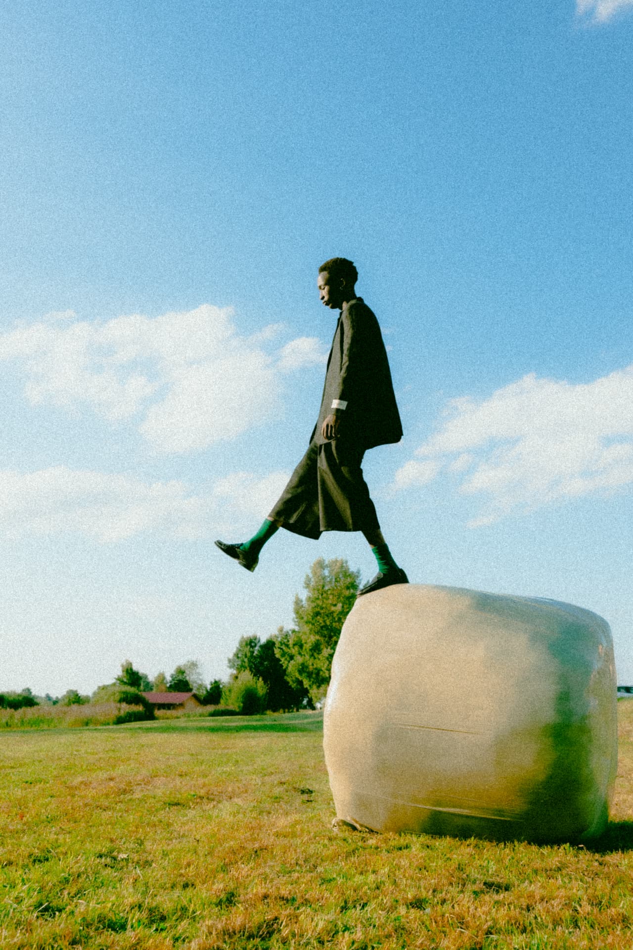 From Habibi to Habibi fashion photograph 4 — in an open field