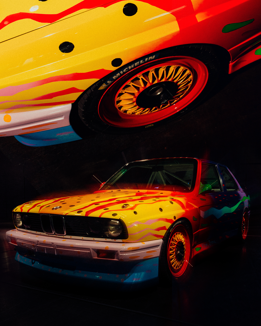 BMW E30 Art Car photographed by ninetyfive Studios